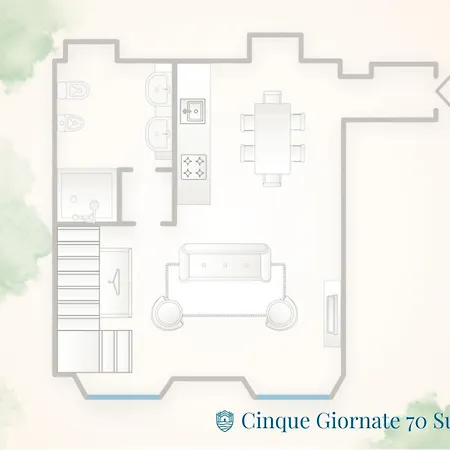 Cinque Giornate 70 By Rent קומו